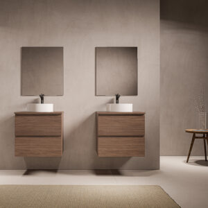 MUEBLE JUNE 2 CAJ SUSPENDIDO + TAPA LAMINADA - Imagen 9