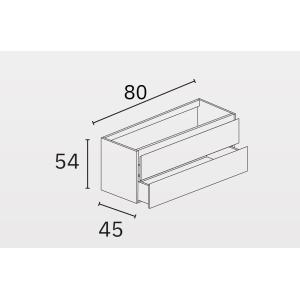 MUEBLE STEP 2 CAJ SUSPENDIDO+ LAVABO - Imagen 9