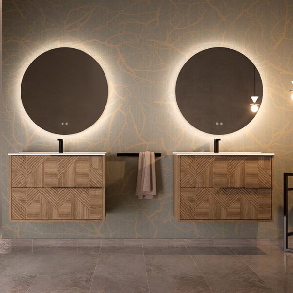 MUEBLE REEL 2 CAJ SUSPENDIDO + LAVABO